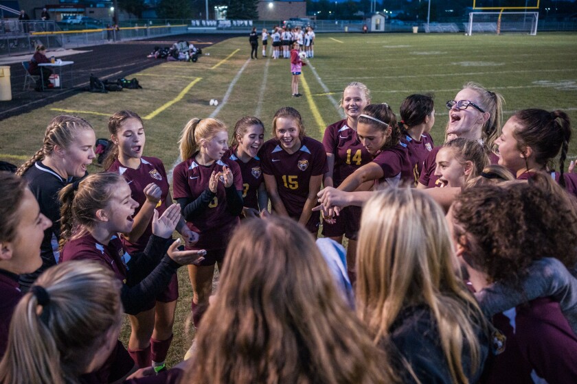 Stewartville, Caledonia girls soccer