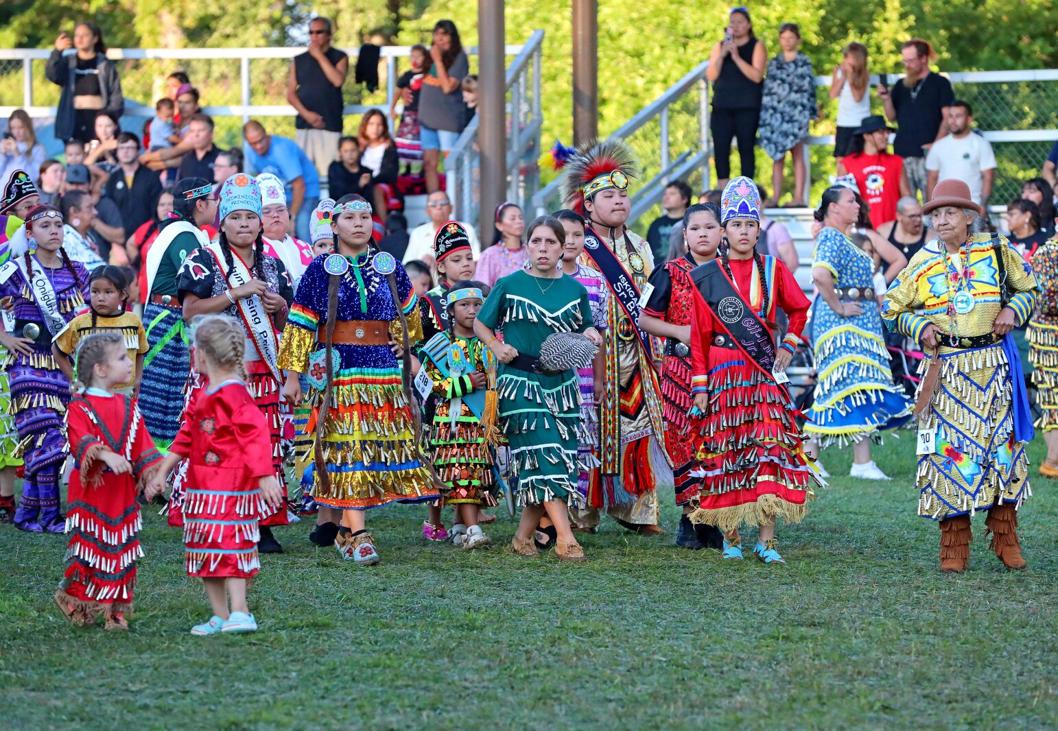 The Mille Lacs Band of Ojibwe hosts their 56th annual Traditional Powwow at Iskigamizigan Powwow Grounds near Onamia.