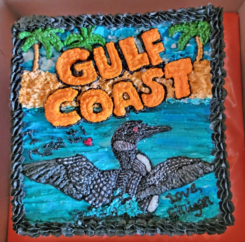 Gilligan the loon cake