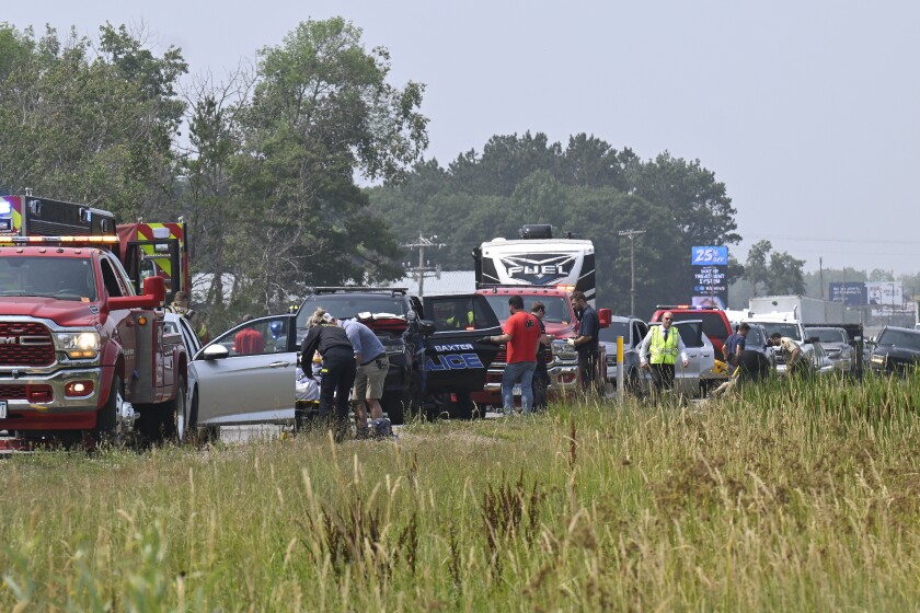 Sheriff’s deputy, 3 others injured in fiery crash on northcentral Sheriff’s deputy, 3 others injured in fiery crash on northcentral