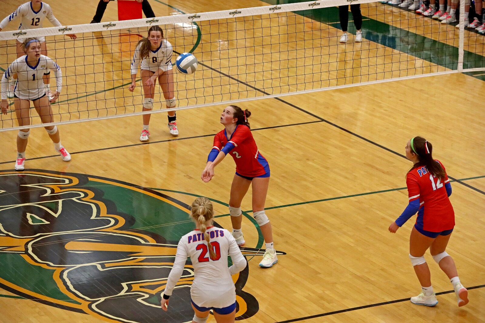 Pequot Lakes against St. Cloud Cathedral on Saturday, Nov. 5, 2022, during the Section 6-2A Final at Sauk Rapids.