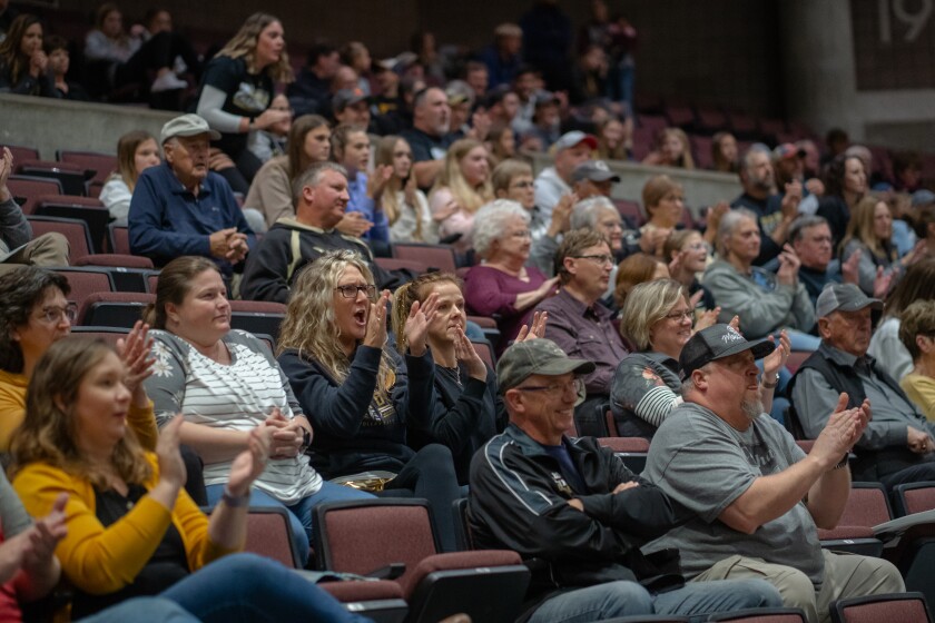 Cannon Falls vs. Caledonia Volleyball Section 1AA Section Champi