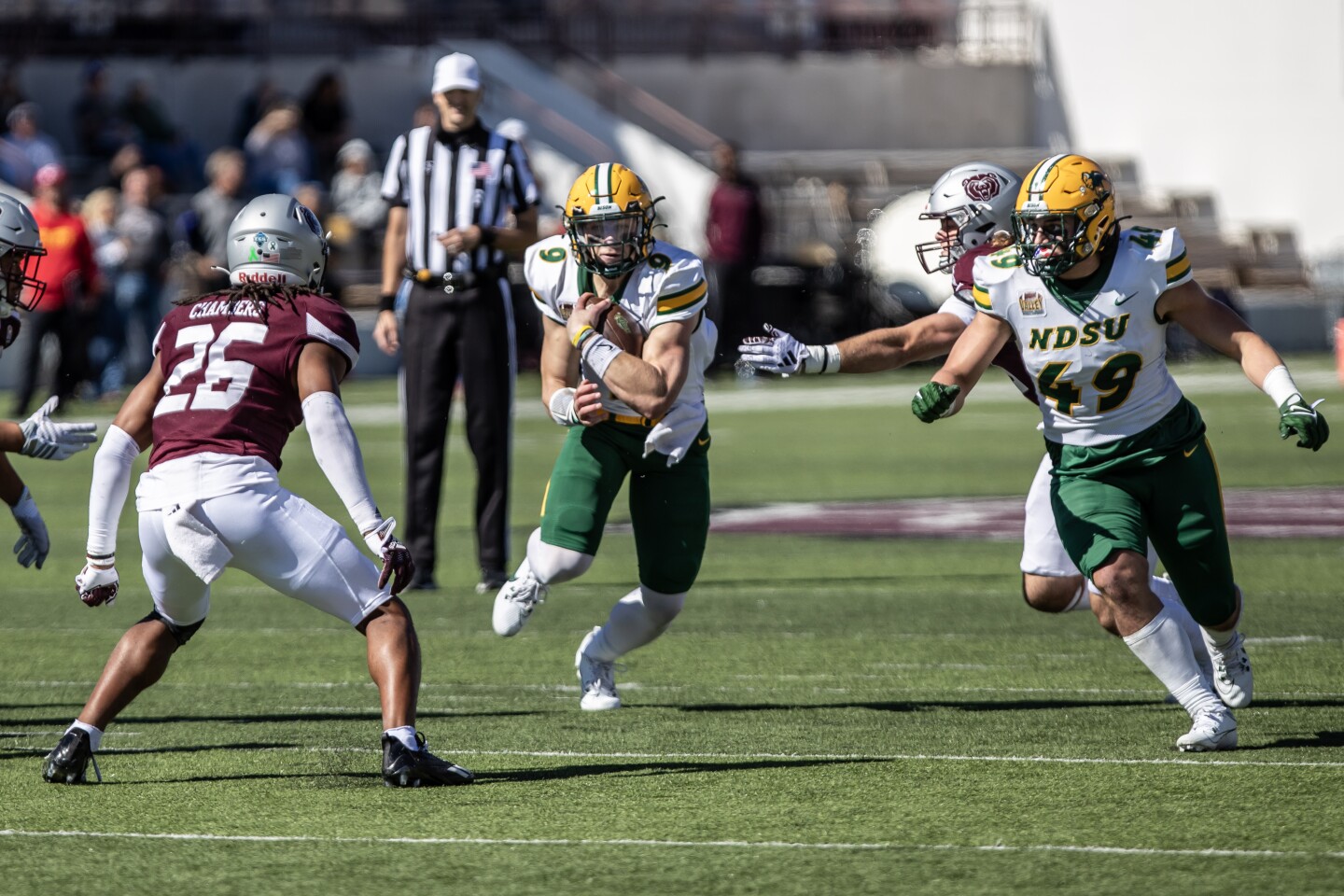 PHOTOS: NDSU WR Zach Mathis thrives in No. 8-ranked Bison victory at ...