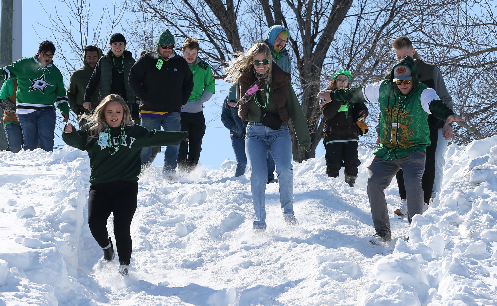 On the Runnin 0' The Green Jamestown Sun News, weather, sports from