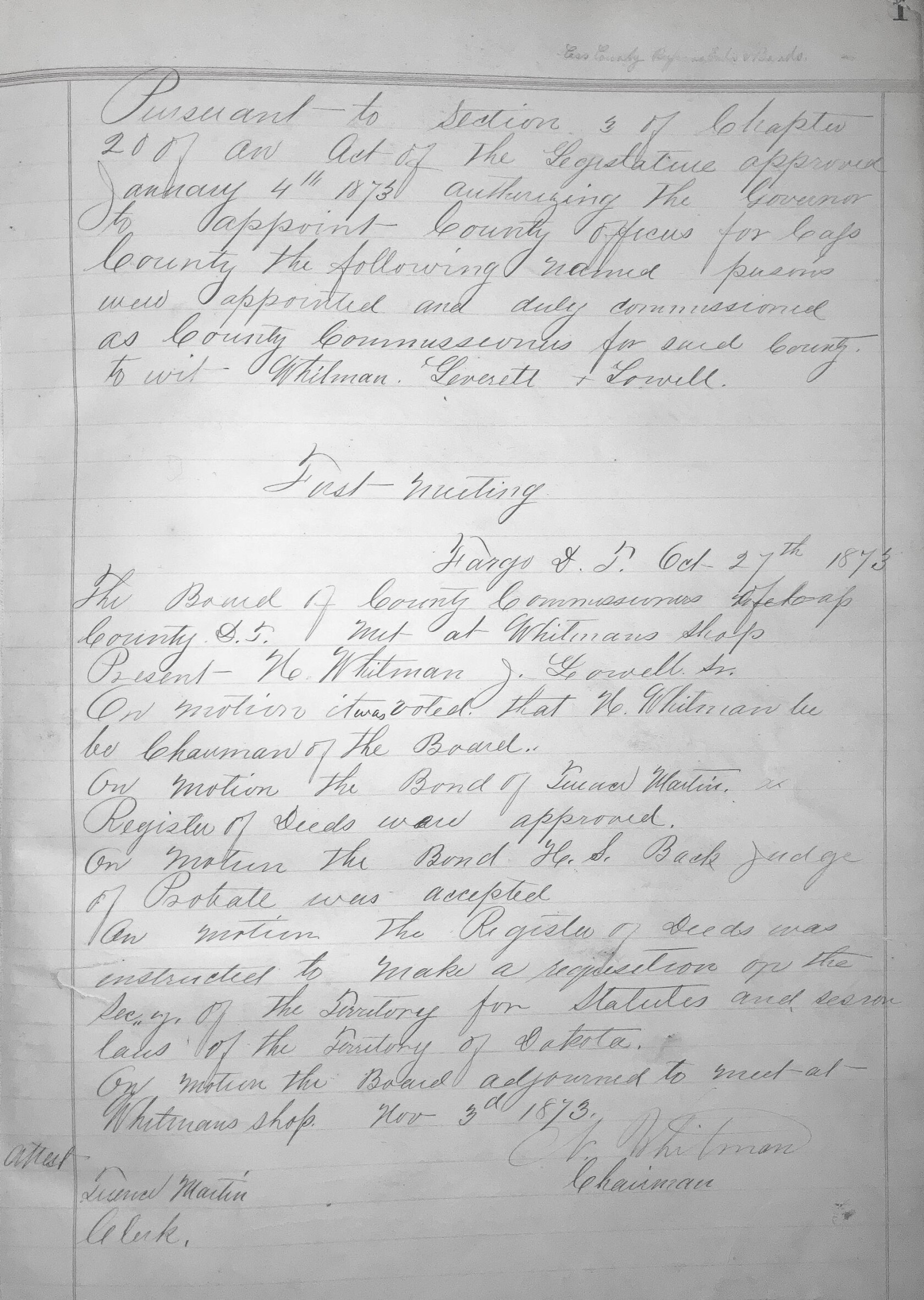 Cass County To Commemorate 150 Years Since First ever Commission cass-county-to-commemorate-150-years-since-first-ever-commission
