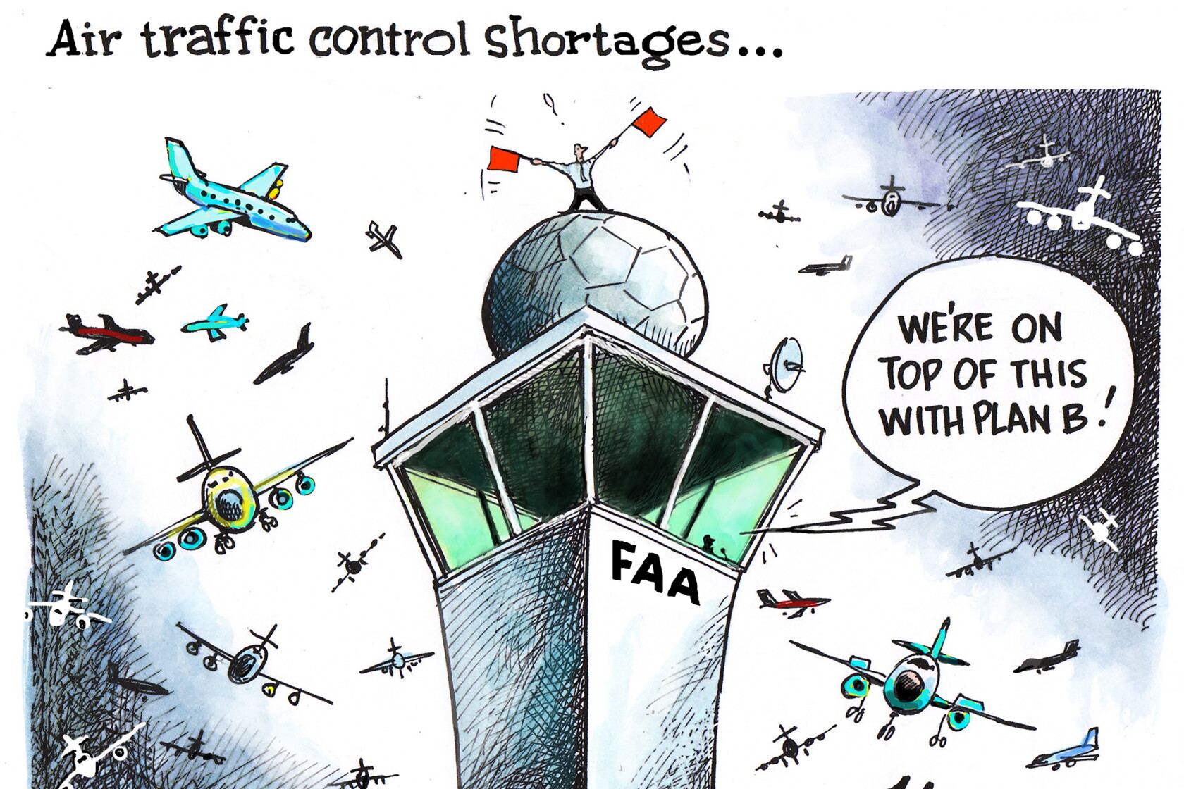 Shortage Control Bonus editorial cartoon for May 9, 2025 - West Central Tribune | News ...