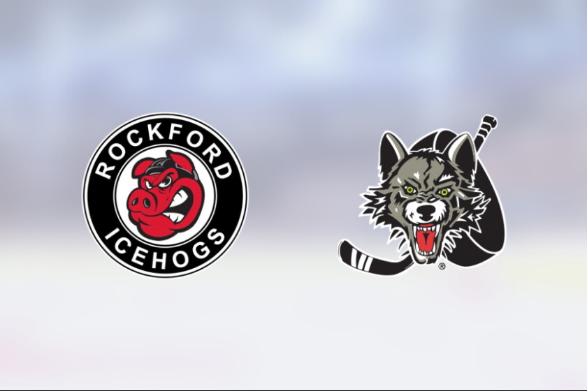 Chicago Wolves Rink Chicago Wolves victorious against Rockford Icehogs - The Rink Live ...