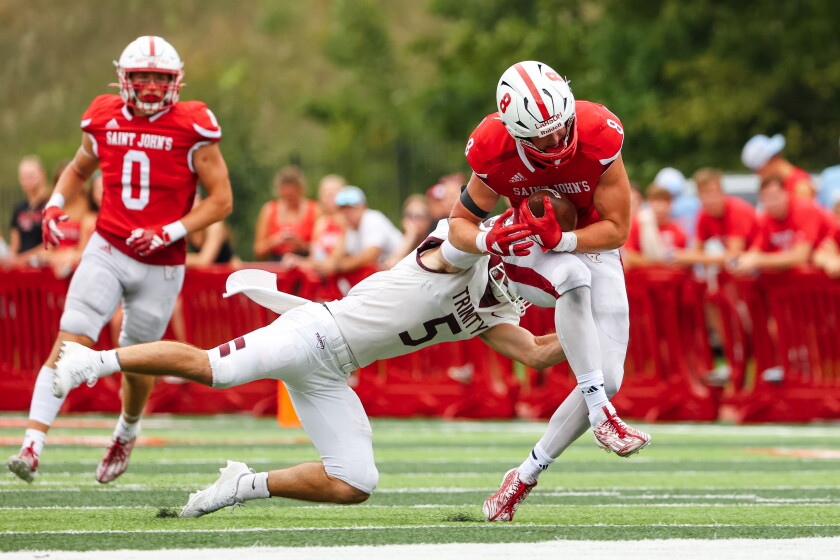 SJU's Alex Larson named AFCA All-American for third straight year - St ...
