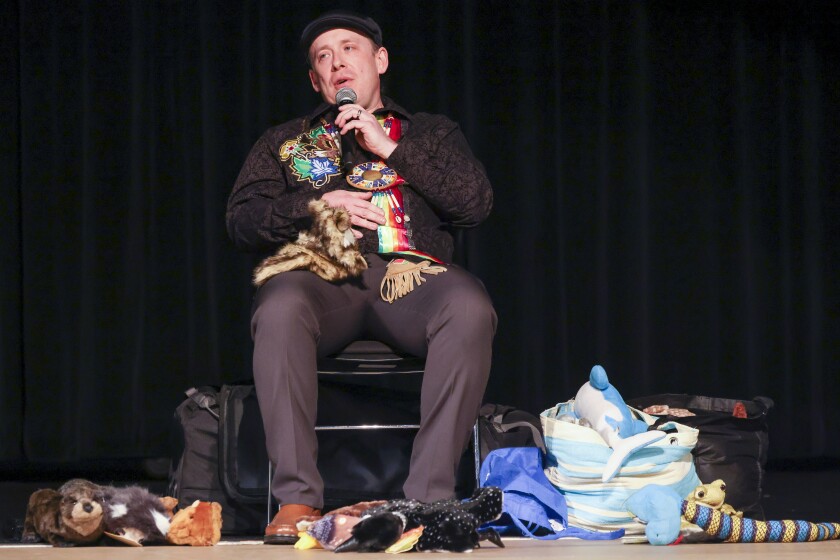 storytellers present on stage