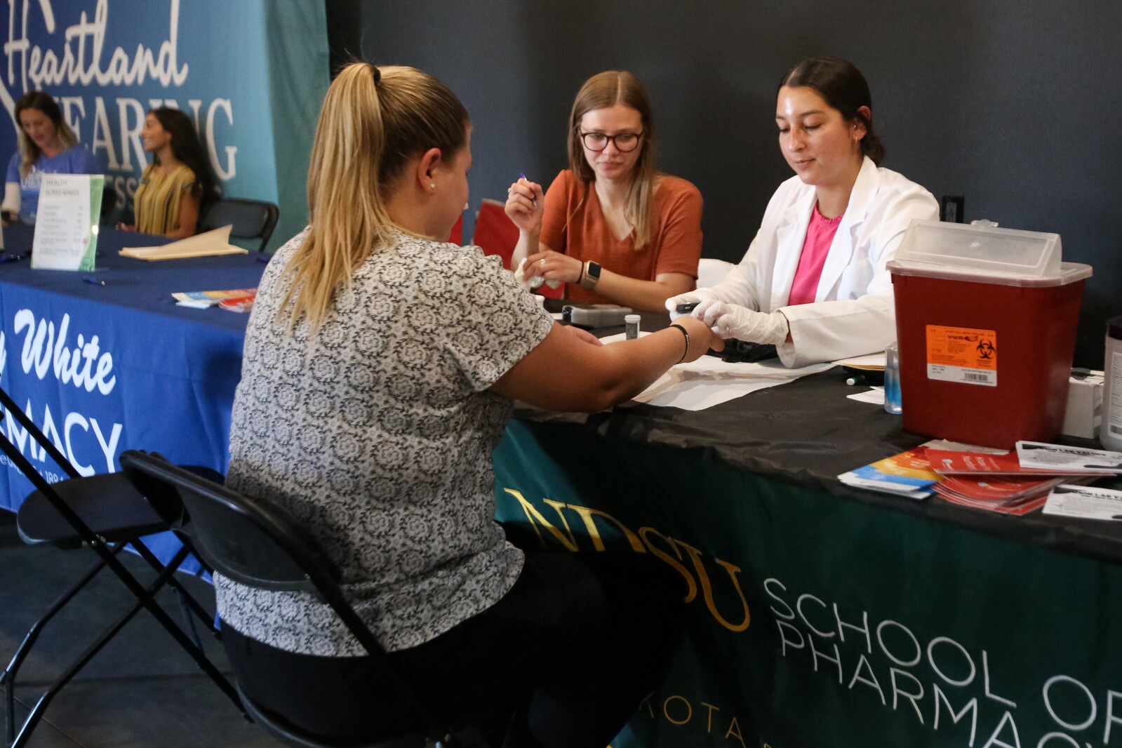 Health and hearing screenings at Big Iron help rural residents who often lack access to care