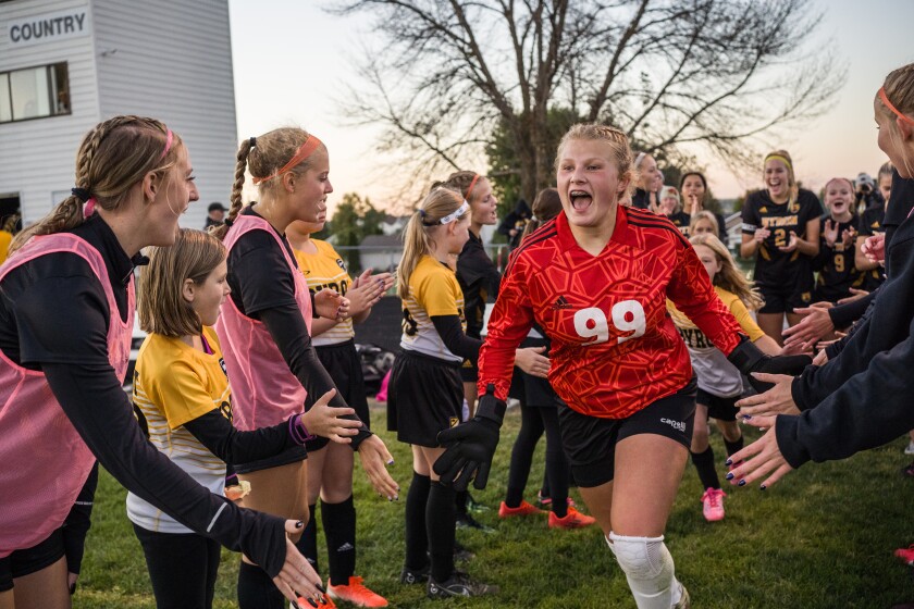 Byron, Dover-Eyota girls soccer