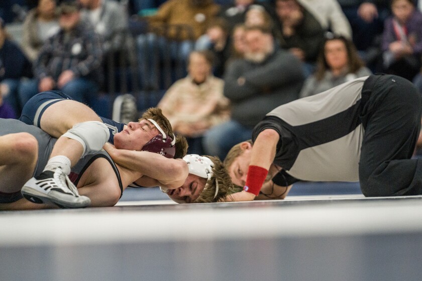 Zumbrota-Mazeppa, Pine Island wrestling