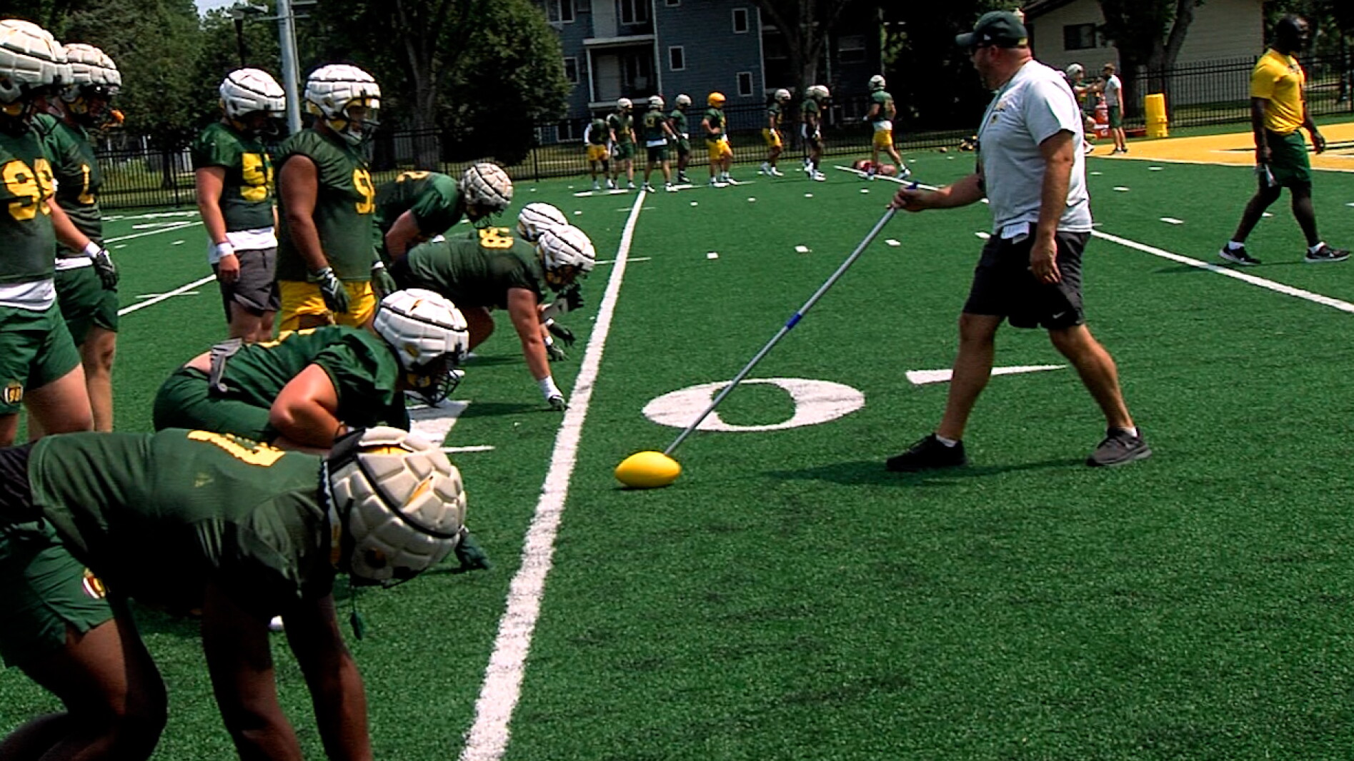 Bison Defensive Rings Bison defensive line comes into 2024 with high expectations - InForum ...