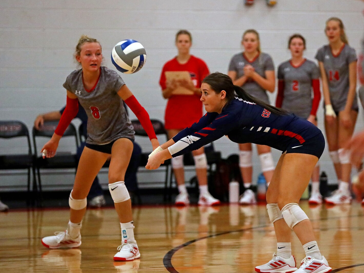 CLC Volleyball vs Lake Region State College on Saturday, Sept. 24, 2022, at Brainerd.