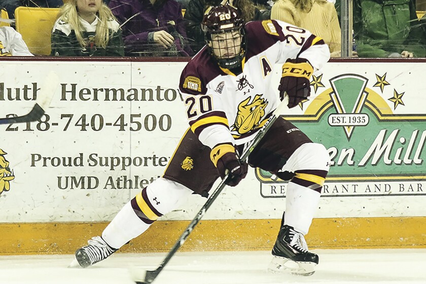 Former Lumberjack to captain UMD men’s hockey team - Cloquet Pine
