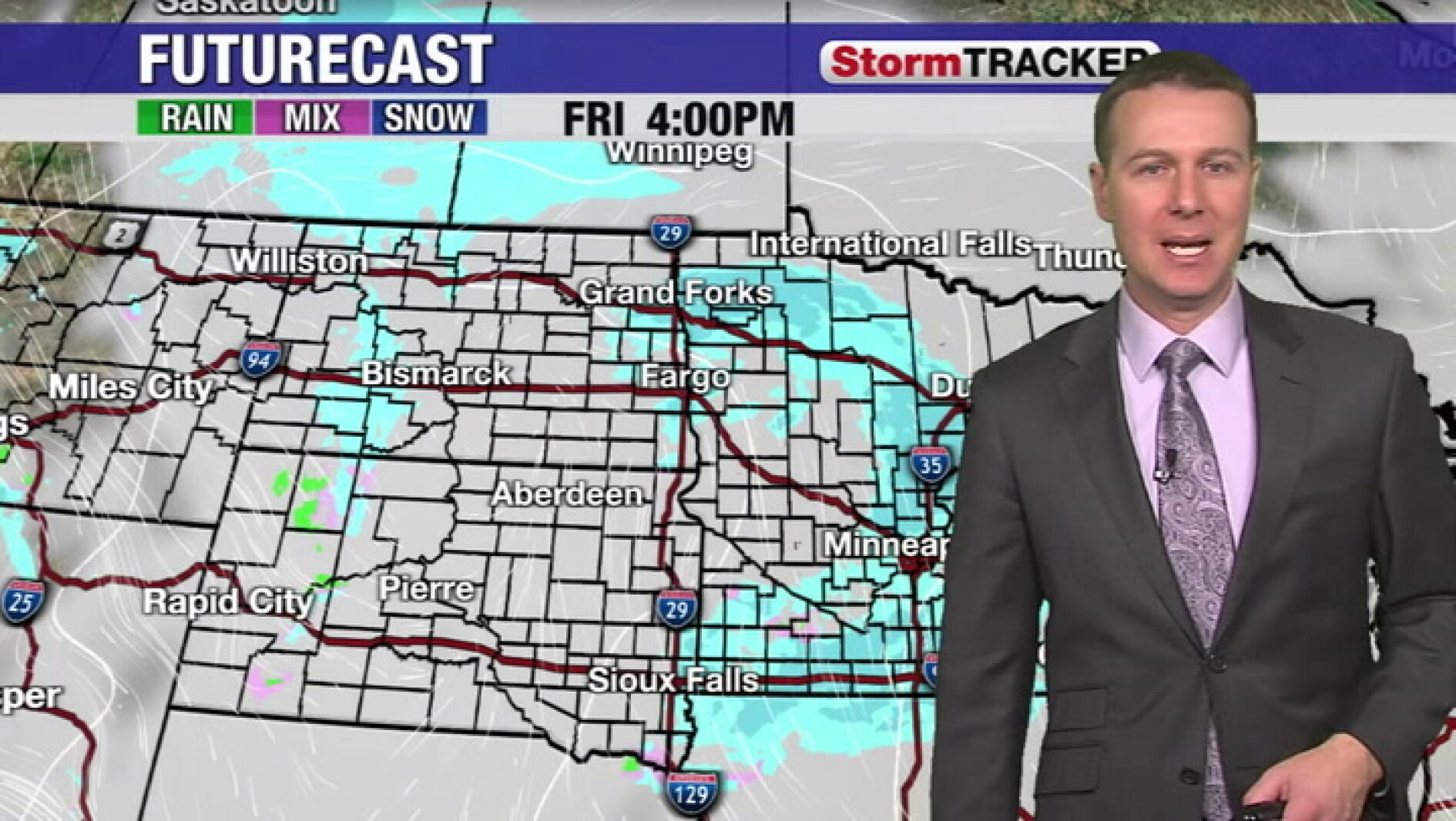 Northland Outdoors Forecast Light snow passing by the region InForum