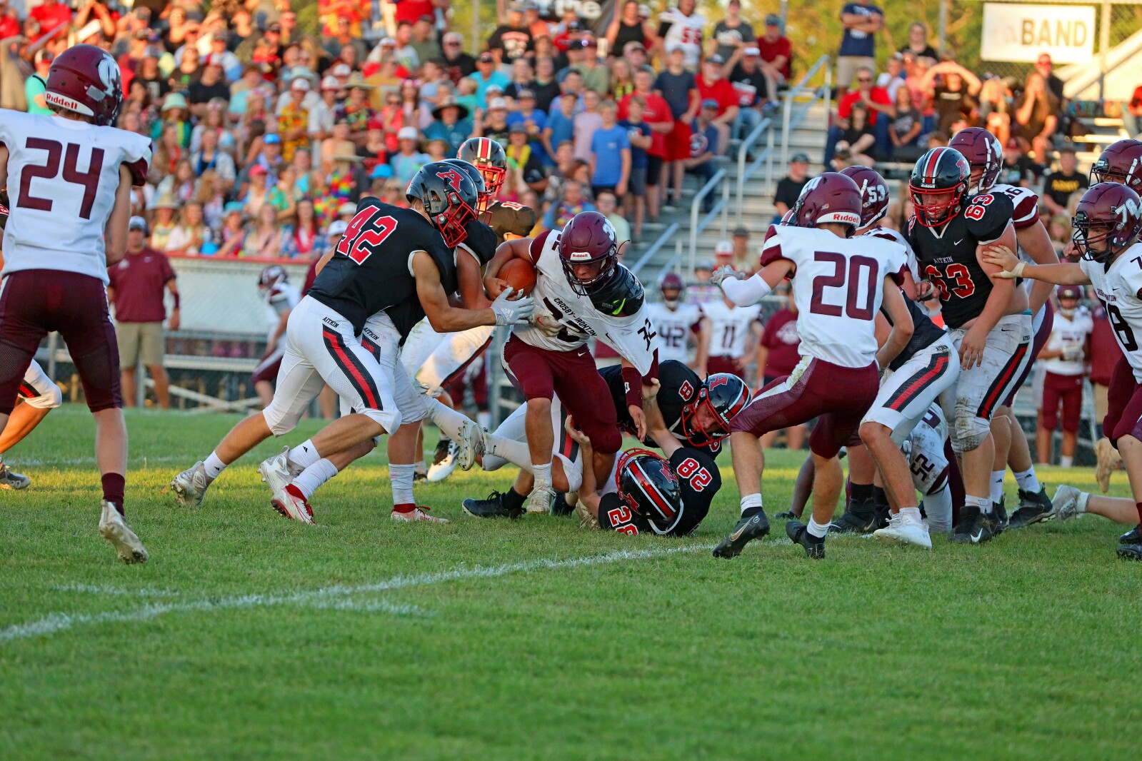 Aitkin football against Crosby-Ironton on Thursday, Sept. 1, 2022, at Aitkin.