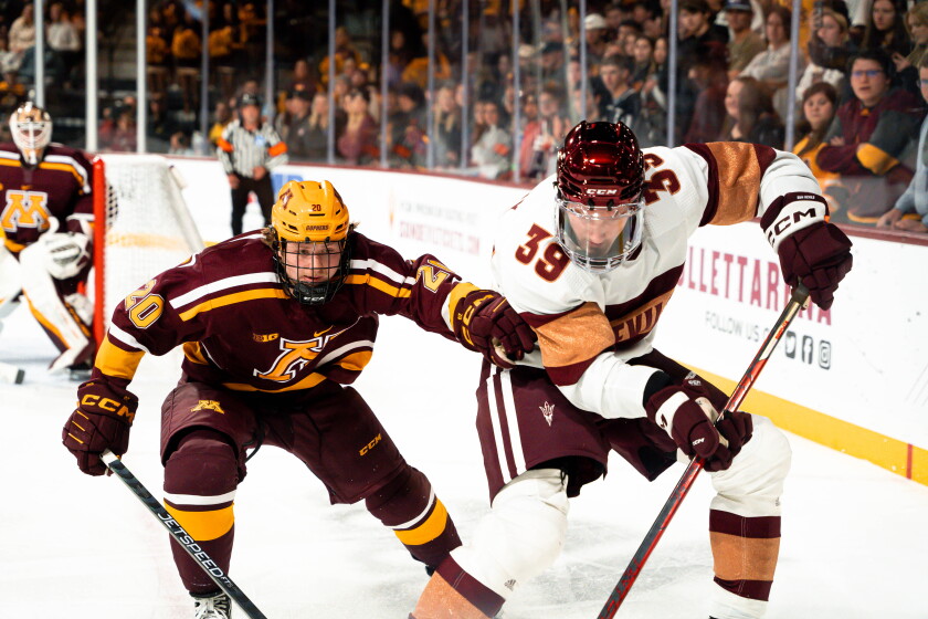 Carl Fish Gophers will start the season without senior defenseman Mike Koster ...