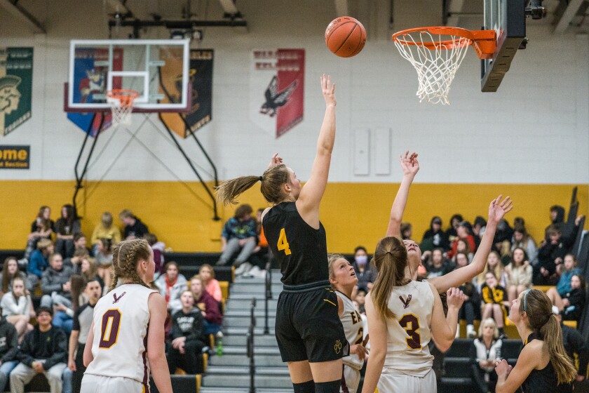Plainview-Elgin-Millville, Dover-Eyota girls basketball