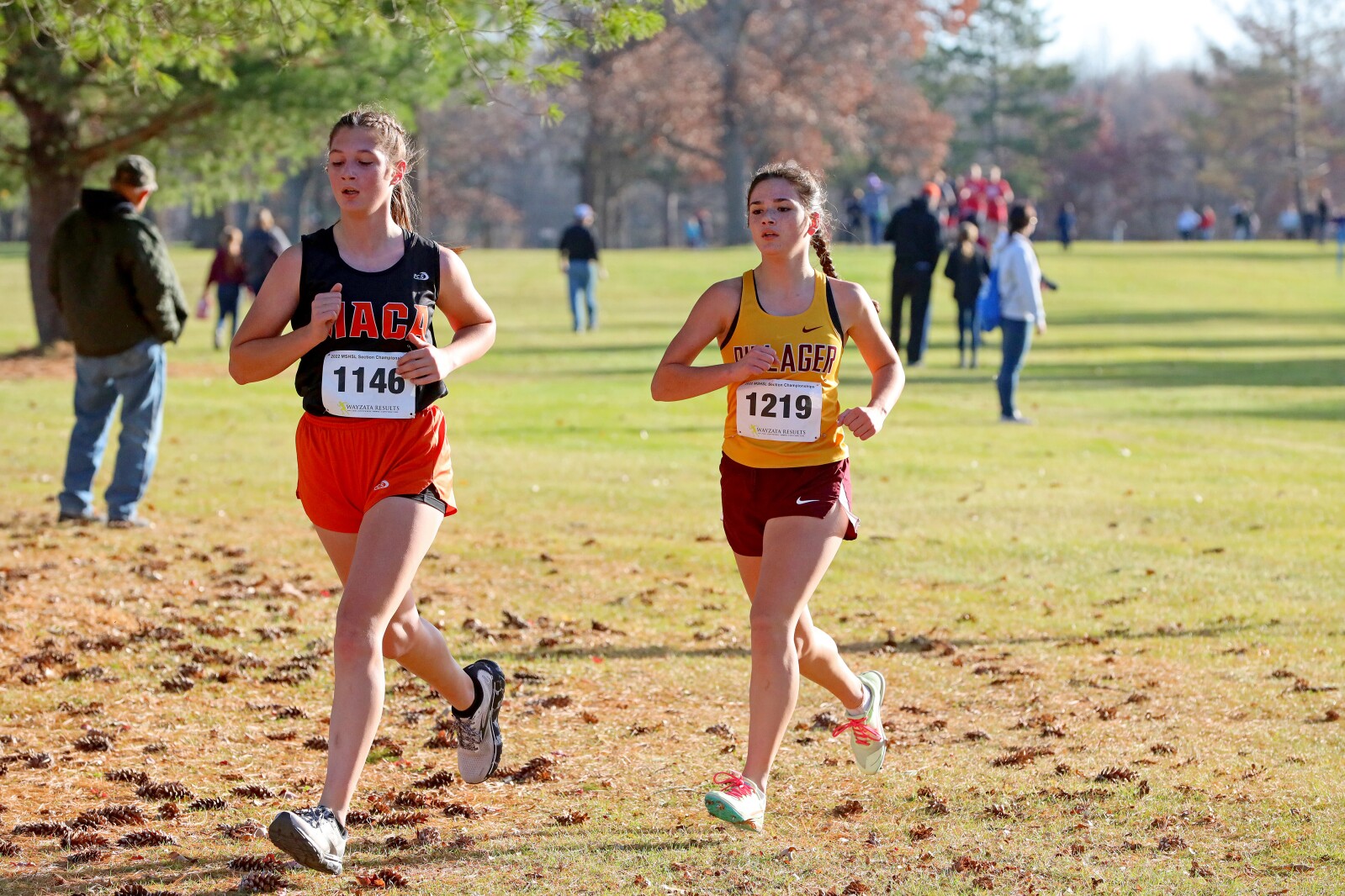 Section 6-1A meet Friday, Oct. 28, 2022, at The Vintage Golf Course in Staples.