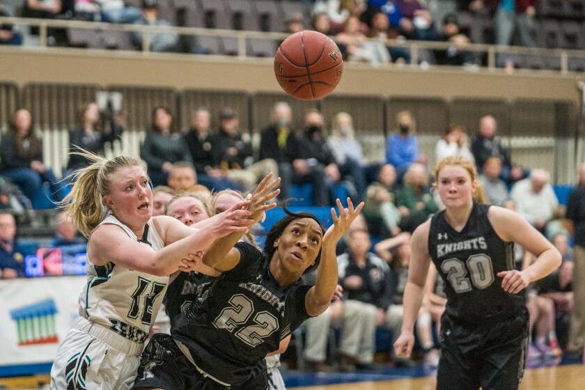 Fillmore Central, Kingsland Section 1A quarterfinal girls basketball