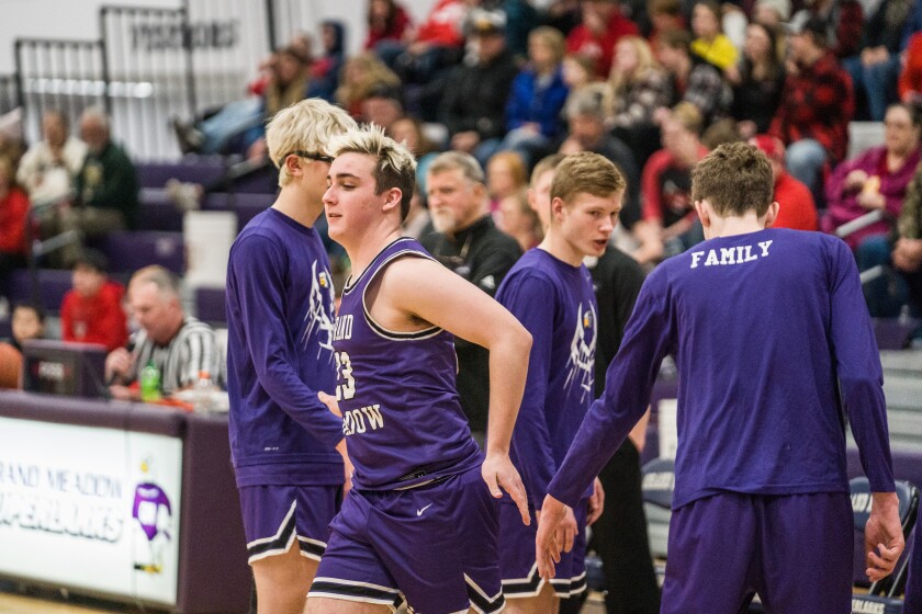 Grand Meadow, LeRoy-Ostrander boys basketball