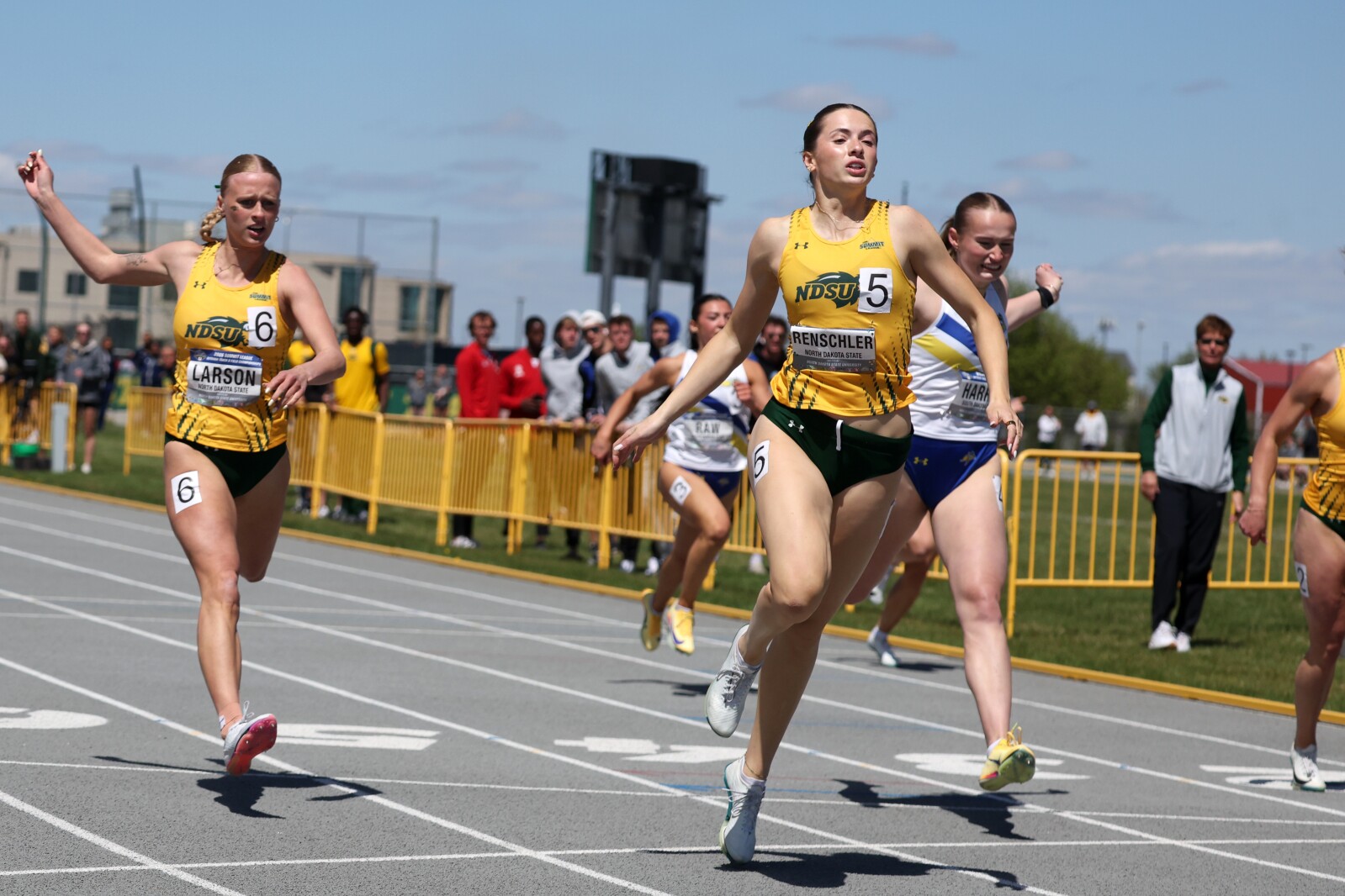 Birthday to remember: Bison sprinter blitzes Summit record book ...
