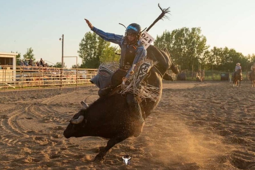 Wesley Miller Rodeo Pierz student to compete in bull riding world championship for third ...