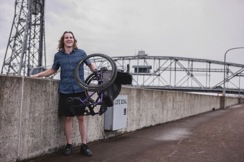 young man in Duluth