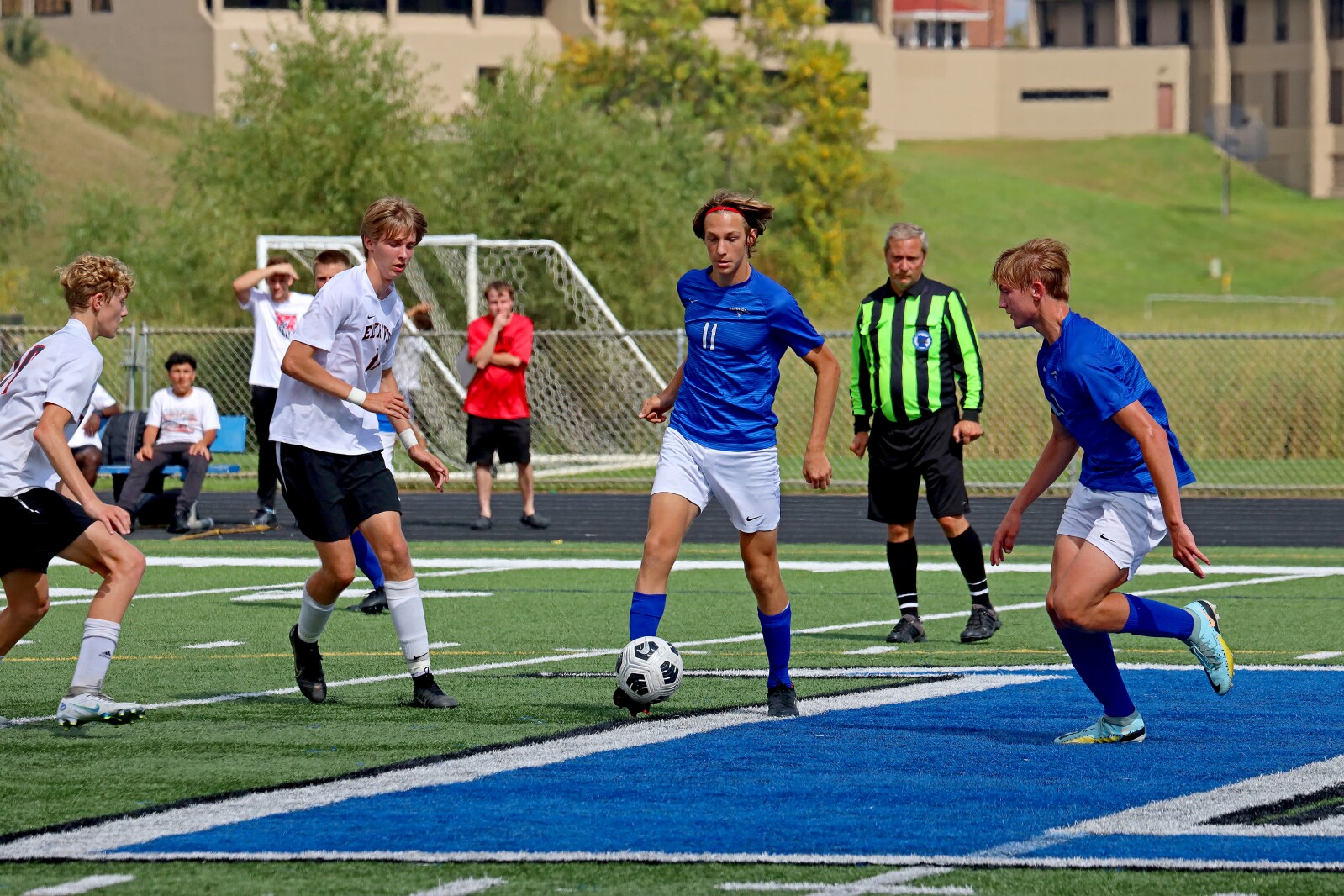 Brainerd Soccer against Elk River on Saturday, Sept. 17, 2022, at Brainerd.