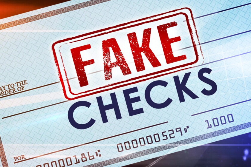 Real Check Examples How to tell if a check is real or fake - InForum | Fargo, Moorhead and ...