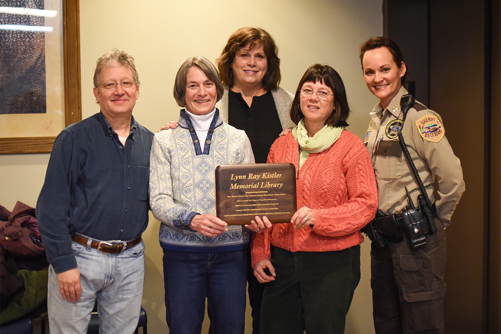 Lasting Legacy Beltrami County Jail honors late substance abuse worker