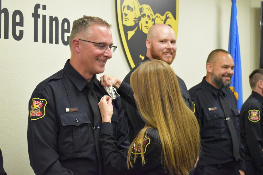 Reagan Rafferty Family of officers serve side by side at Rapid City Police Department ...