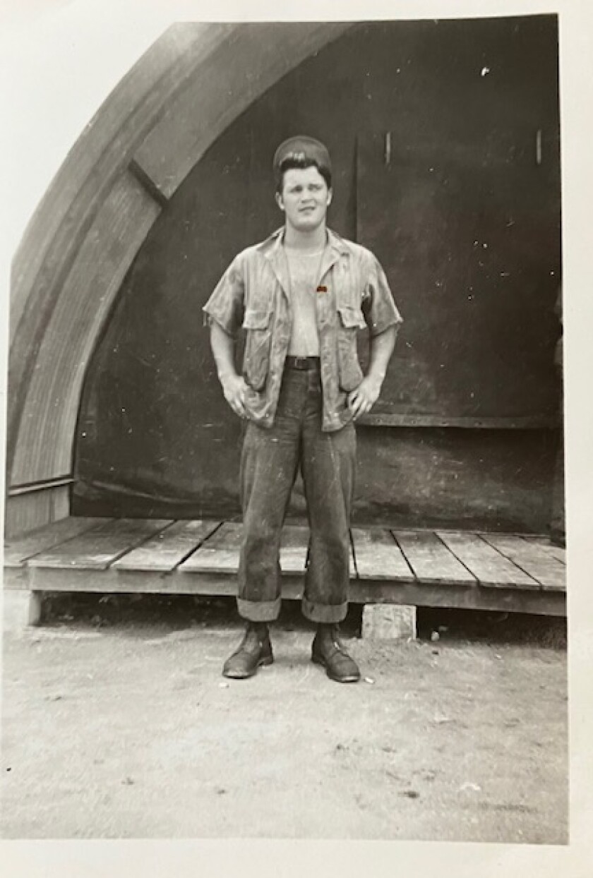 Jack King in Okinawa