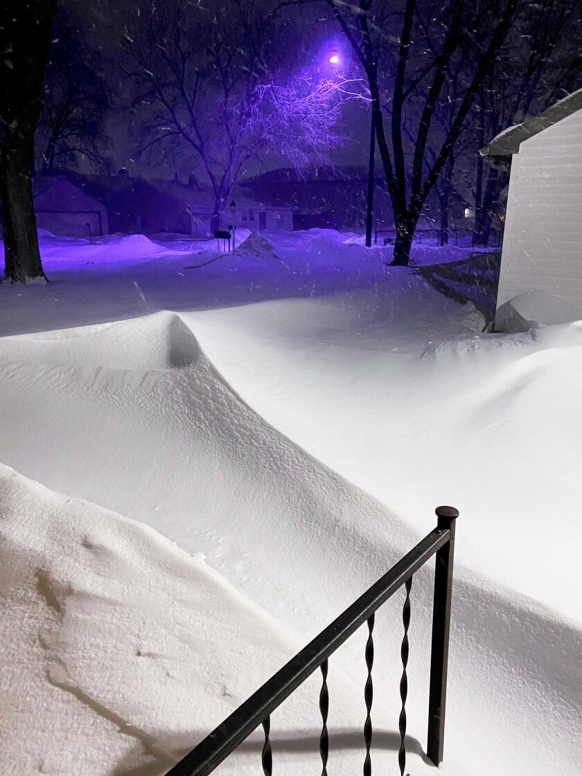 Snow drift