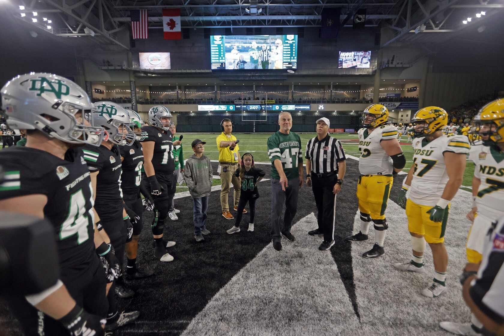 Bison football schedules shift again, include season finale at UND