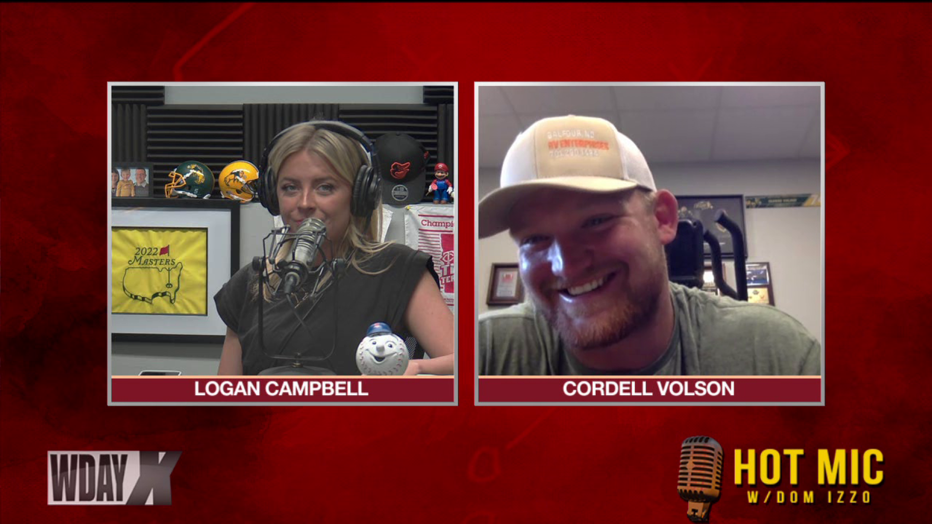 Watch Hot Mic: Cordell Volson makes trip back home and sibling Watch Hot Mic: Cordell Volson makes trip back home and sibling