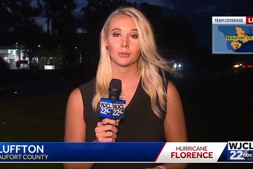Ryan Riley Reporter Former WDAY-TV anchor now working at South Carolina TV station braces ...