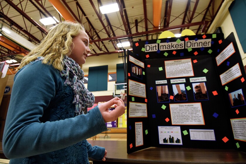 Soil science fair projects