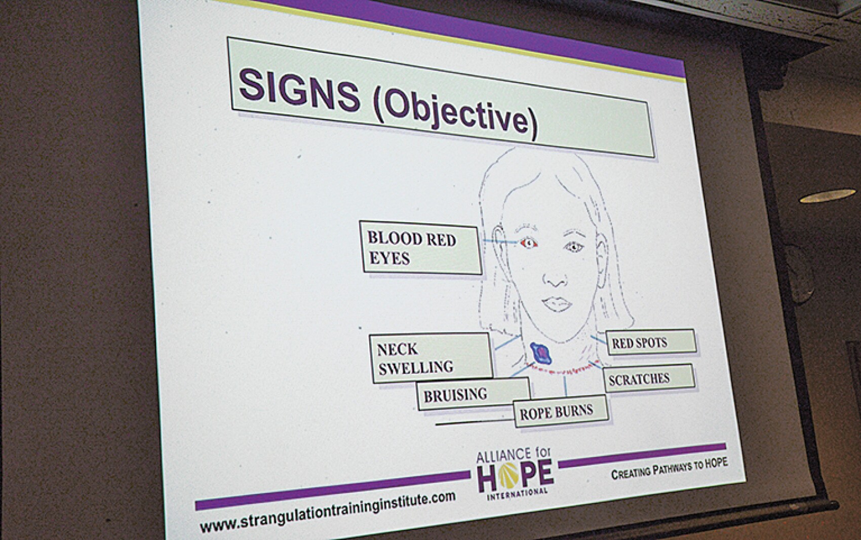 Strangulation, choking in domestic violence cases the subject of ...