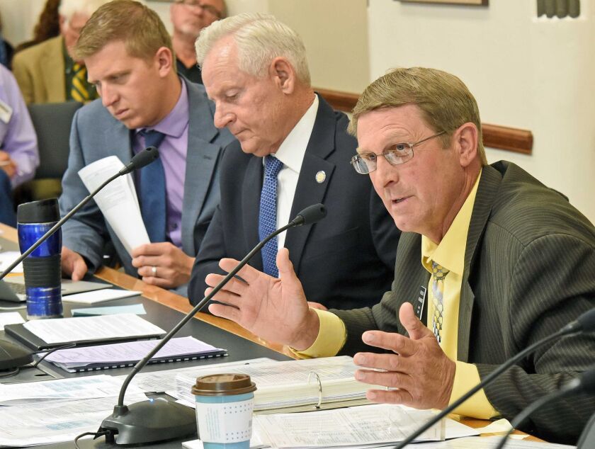 Rep. Mike Brandenburg, R-Edgeley