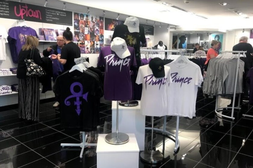 Prince. Shop Prince store in airport gives travelers a glimpse at superstar's ...