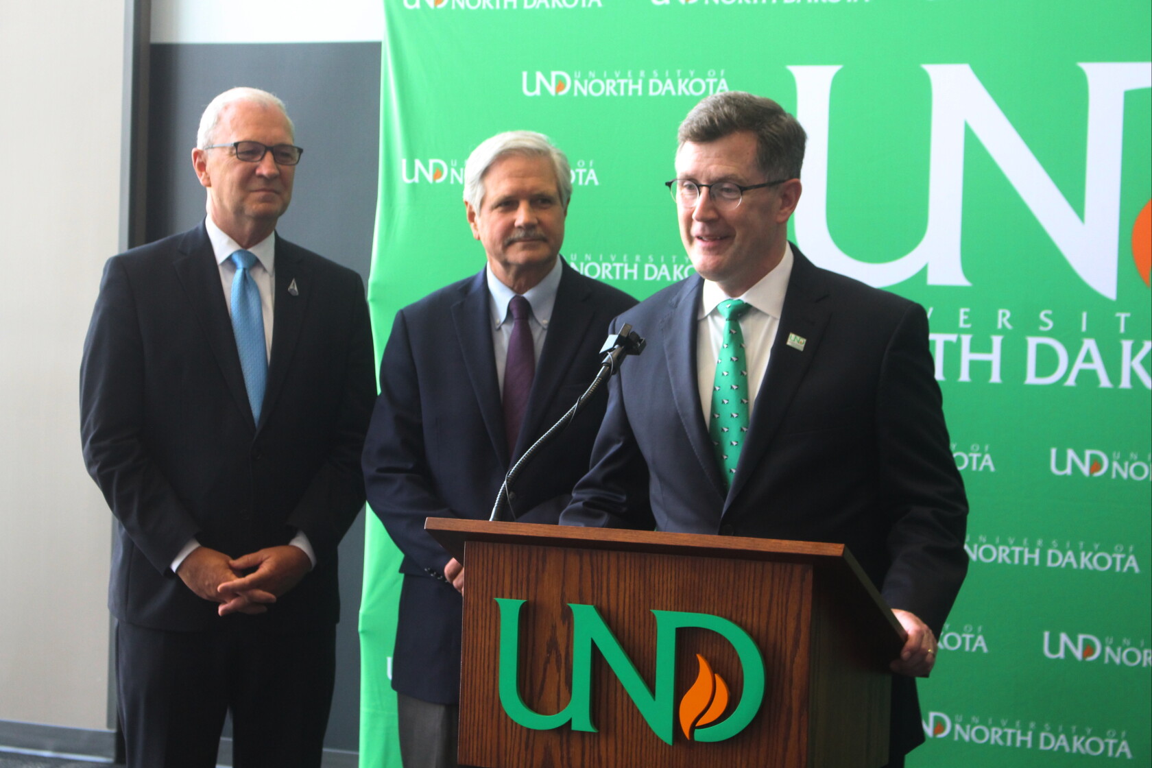 UND signs on to partnership with US Space Force