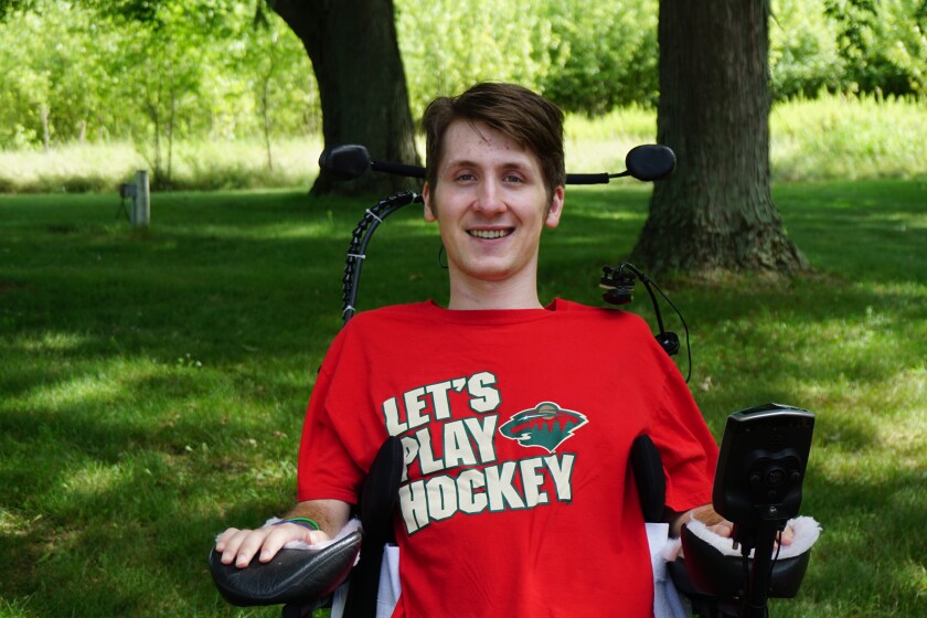 Exclusive: 1-on-1 with injured hockey player, Matt Olson