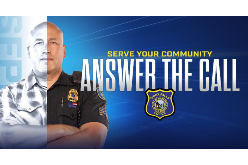 Answer Police ‘Answer the Call:’ Sioux Falls police debut recruitment campaign ...