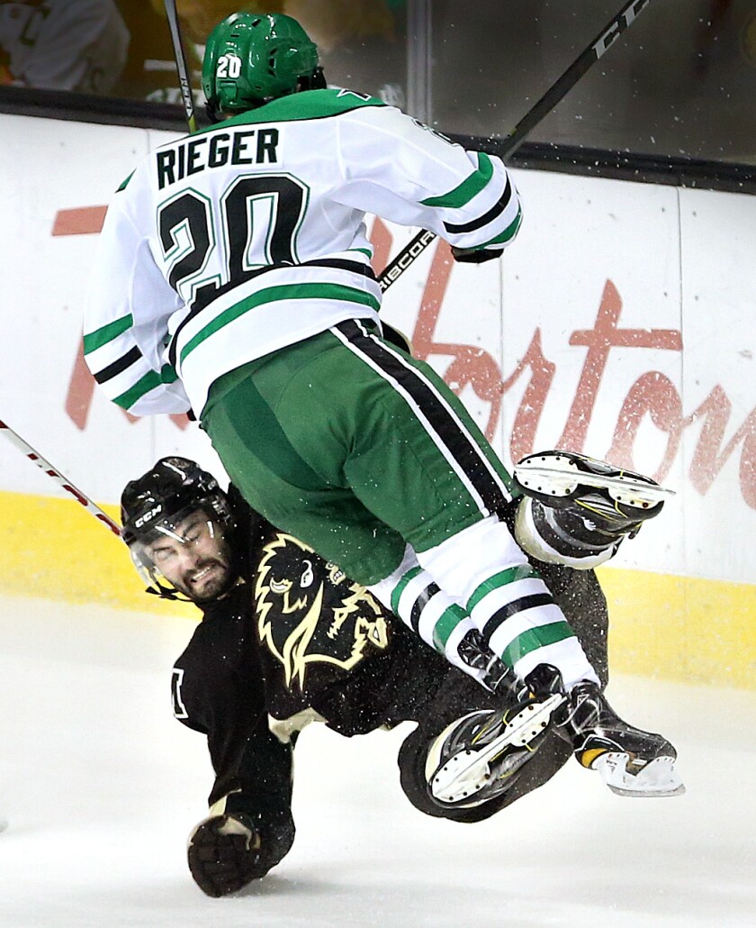 Newcomers light up scoreboard in UND's exhibition win - Grand Forks ...