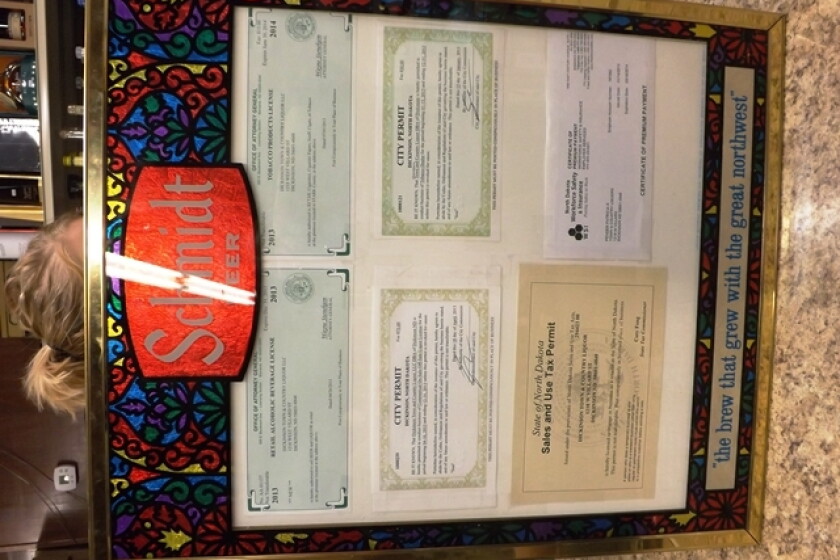 nd tobacco license Donor Registry State, local laws dictate bar