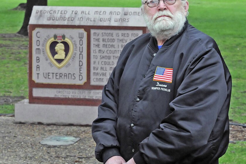 Marine ends military career after tripping booby trap - Jamestown