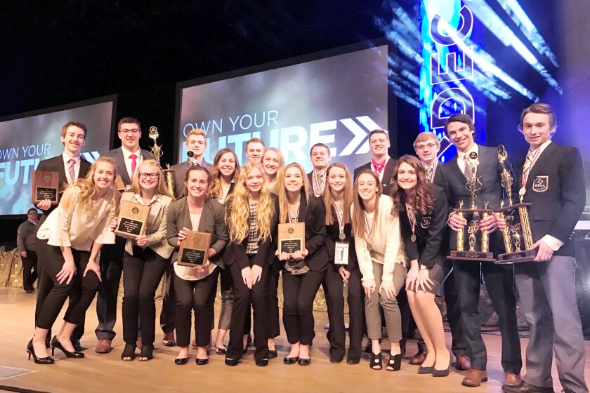 DECA students finish strong at state competition - Alexandria Echo ...
