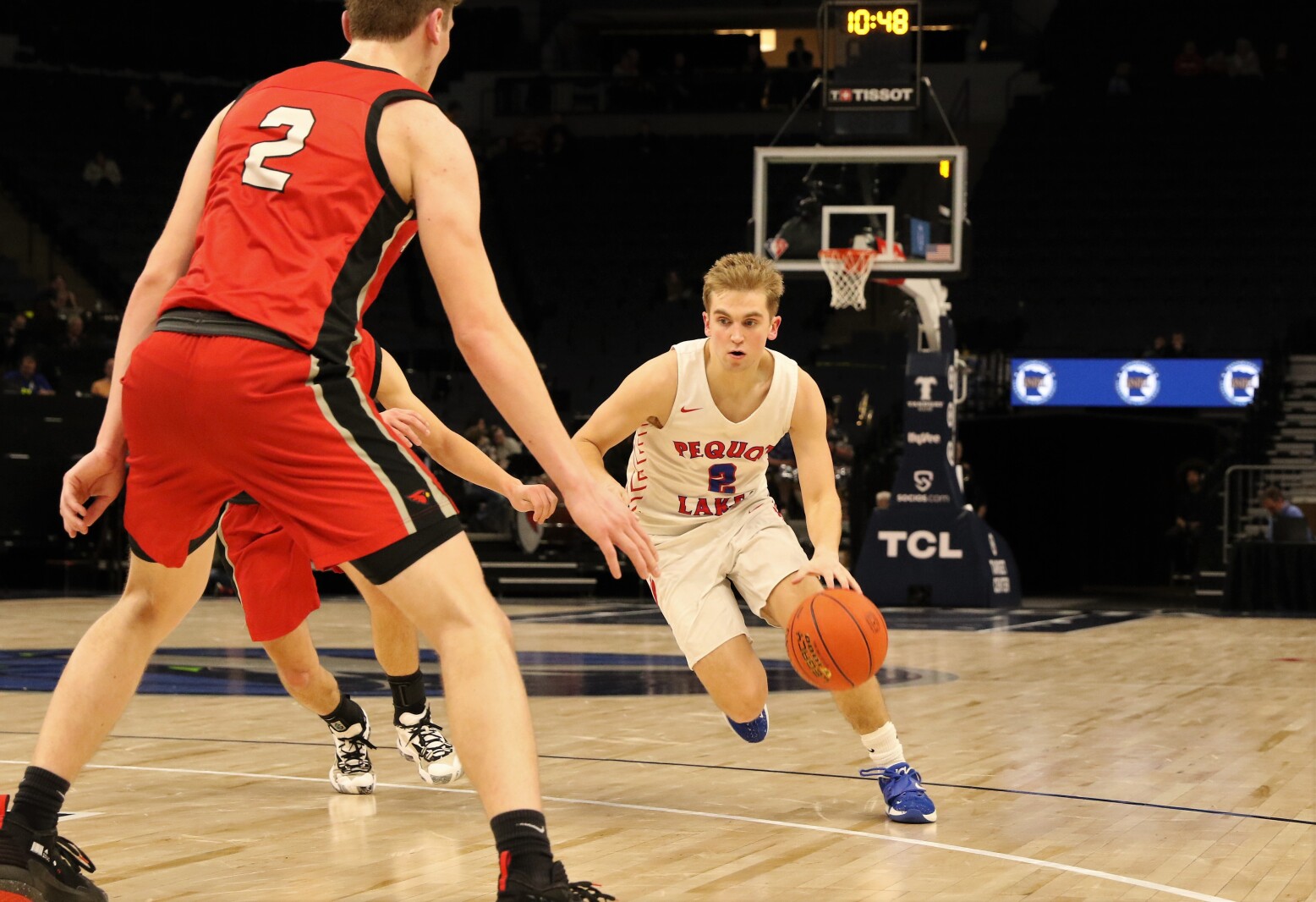 Pequot Lakes vs Annandale Class 2A State Quarterfinals Tuesday, March 22, 2022, at Target Center.